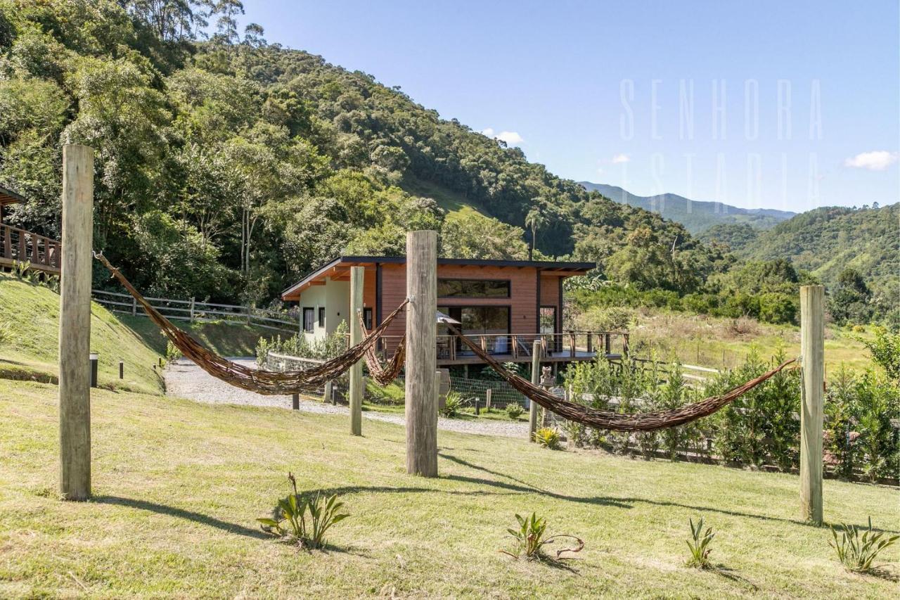 Villas Mornas Espaco De Eventos E Hospedagem Boutique Aguas Mornas Bagian luar foto