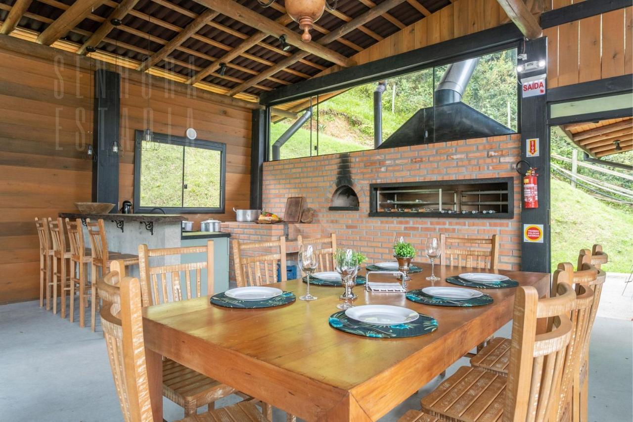 Villas Mornas Espaco De Eventos E Hospedagem Boutique Aguas Mornas Bagian luar foto