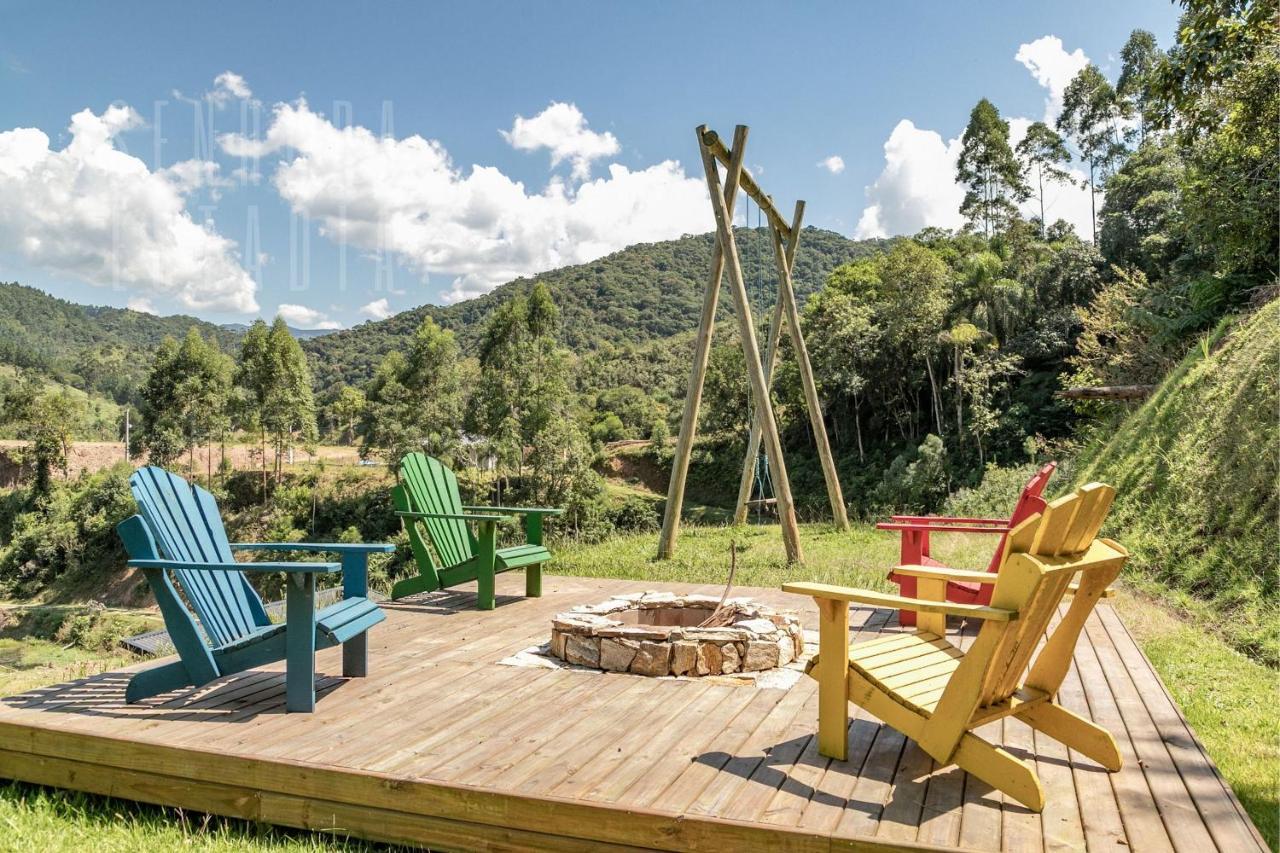 Villas Mornas Espaco De Eventos E Hospedagem Boutique Aguas Mornas Bagian luar foto