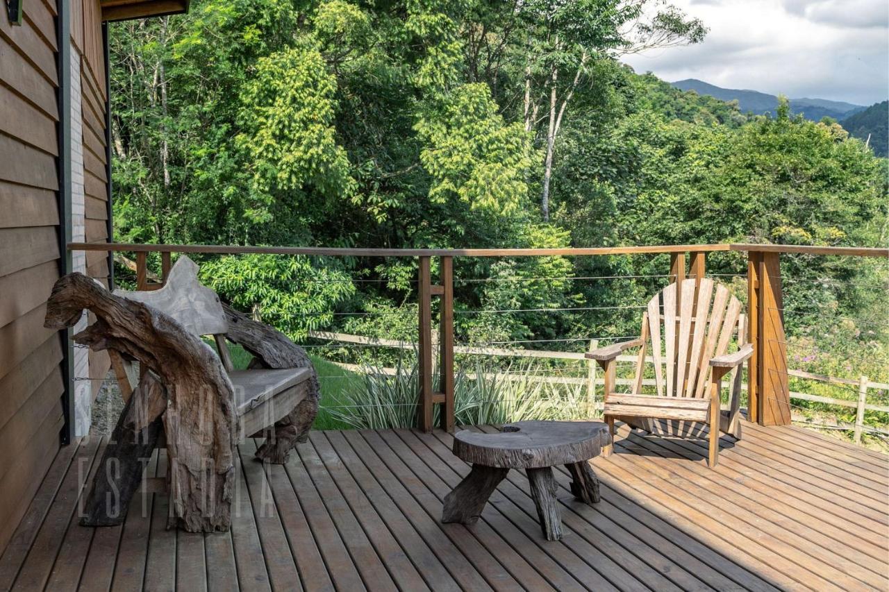 Villas Mornas Espaco De Eventos E Hospedagem Boutique Aguas Mornas Bagian luar foto