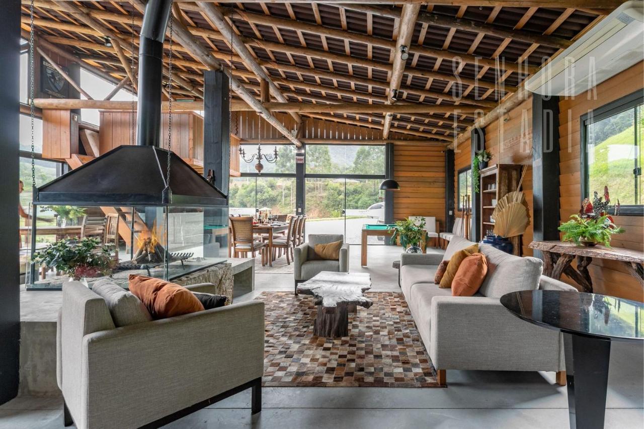 Villas Mornas Espaco De Eventos E Hospedagem Boutique Aguas Mornas Bagian luar foto