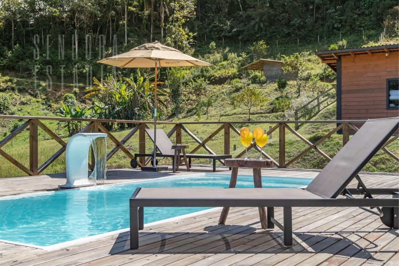 Villas Mornas Espaco De Eventos E Hospedagem Boutique Aguas Mornas Bagian luar foto