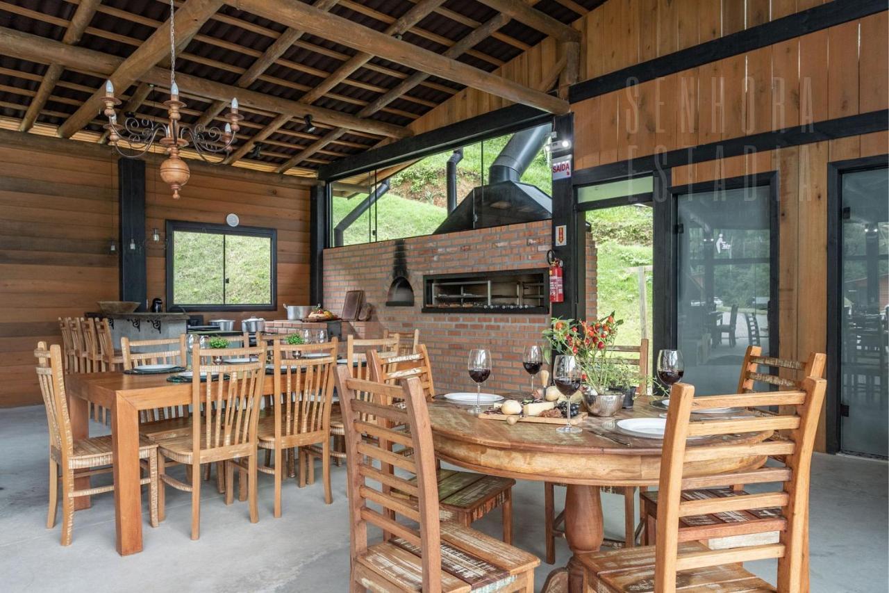 Villas Mornas Espaco De Eventos E Hospedagem Boutique Aguas Mornas Bagian luar foto