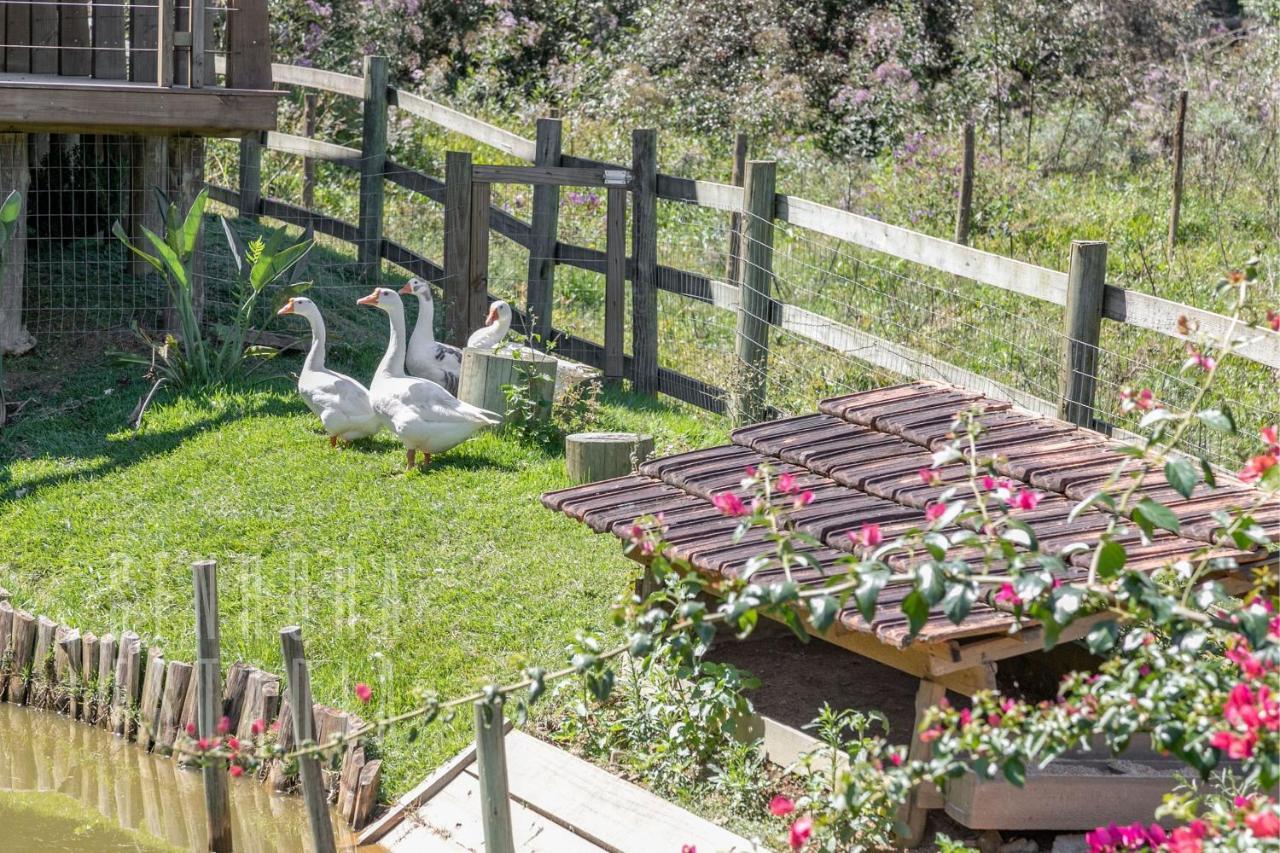 Villas Mornas Espaco De Eventos E Hospedagem Boutique Aguas Mornas Bagian luar foto